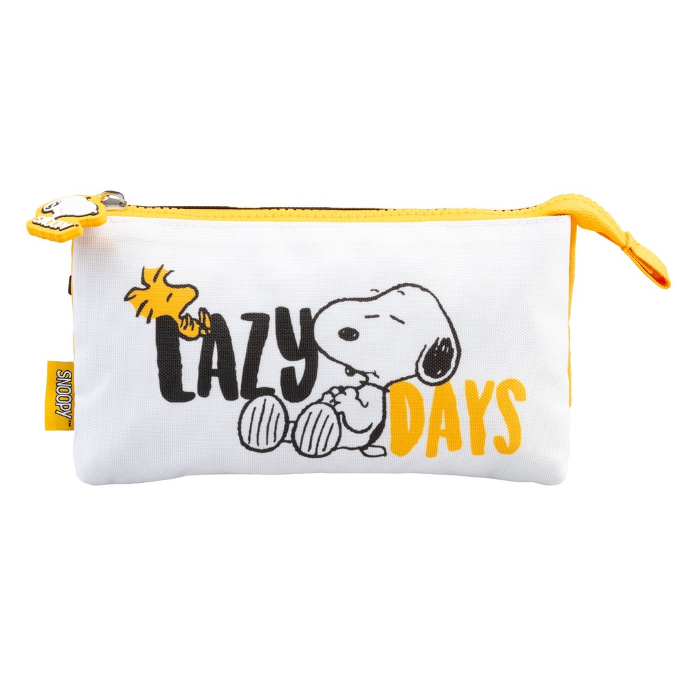 Grupo Erik Snoopy - Lazy Days 3 Compartment Case Etui - Multicolours